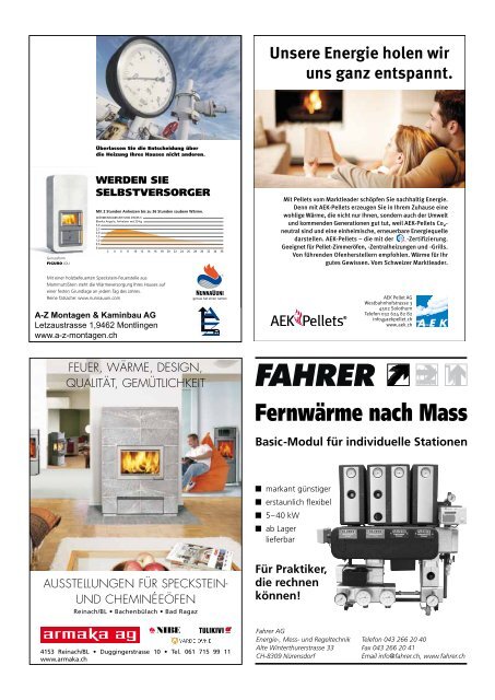 30 Jahre Holzenergie Schweiz, wir gratulieren! - Energie-bois Suisse