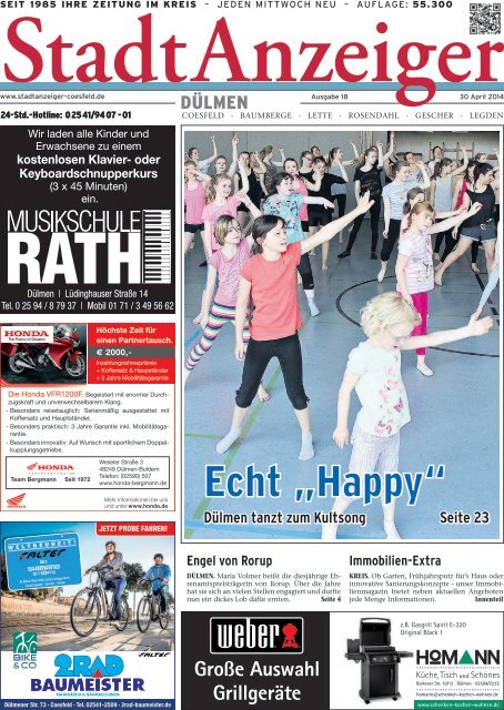 Stadtanzeiger Dulmen Kw 18
