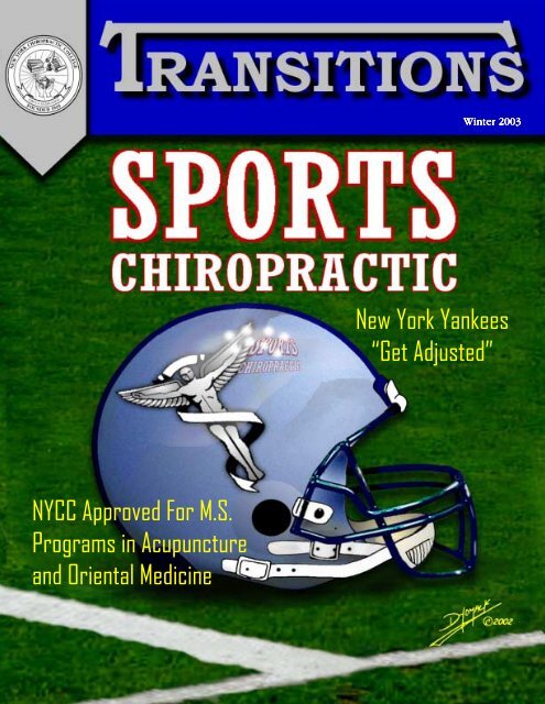 Get Adjusted - New York Chiropractic College