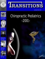 June 2001 - New York Chiropractic College