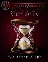 May - June, 2012 (PDF Version) - New York Chiropractic College