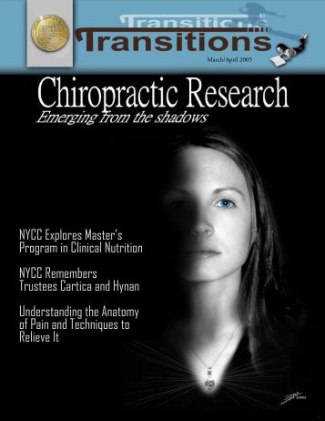 March - April 2005 (PDF Version) - New York Chiropractic College