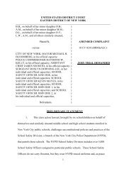 The Amended Complaint (PDF) - New York Civil Liberties Union