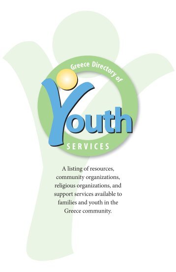 The Greece Central School District's Directory of Youth Services (PDF)
