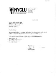 Cairo-Durham - New York Civil Liberties Union
