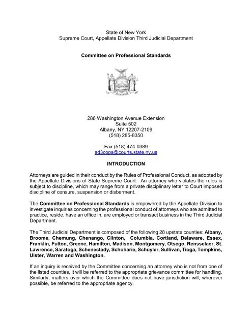 ny state unified court system attorney search
