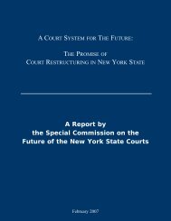 Special Commission on the Future of the New York State Courts