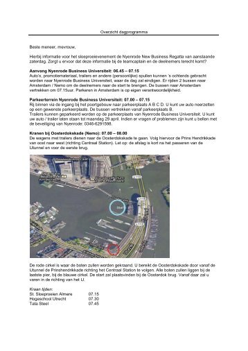 Dagprogramma Regatta 2013.pdf - Nyenrode Business Universiteit
