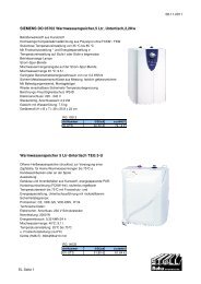 SIEMENS DO 05702 Warmwasserspeicher,5 Ltr, Untertisch,2,2Kw ...