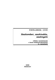 Kurzus: KÃ©tnyelvÅ± lexikogrÃ¡fia - BME GTK IDegennyelvi KÃ¶zpont ...