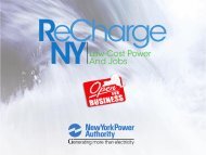 ReChargeNY presentation - New York Power Authority