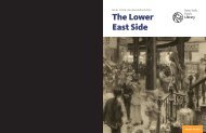 Neighborhood Guide: The Lower East Side - New York Public Library