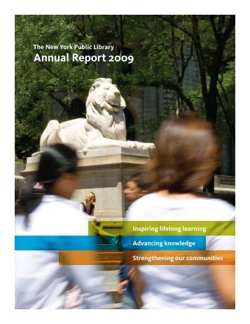 Annual Report 2009 - New York Public Library