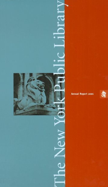 2001 Annual Report - New York Public Library