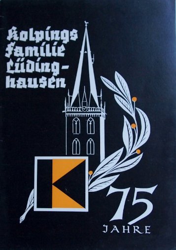 Kolpingsfamilie Luedinghausen 75 Jahre (1952)