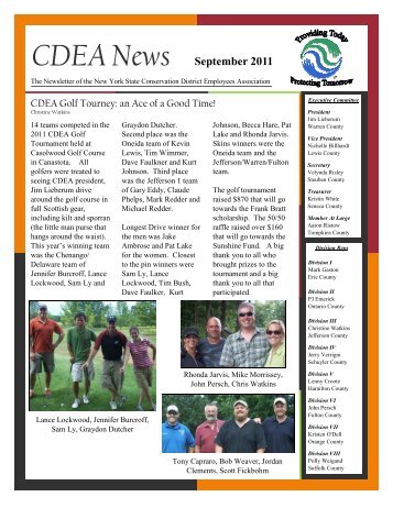 CDEA News - New York State Conservation District Employees ...