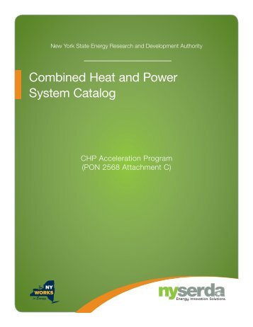 Attachment C: CHP System Catalog - nyserda