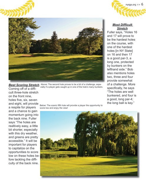 Media Guide - New York State Golf Association