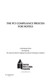The PCI ComPlIanCe ProCess for hoTels - New York State ...