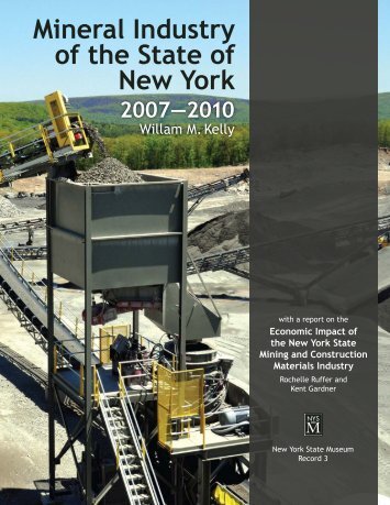 Mineral Industry of the State of New York 2007–2010