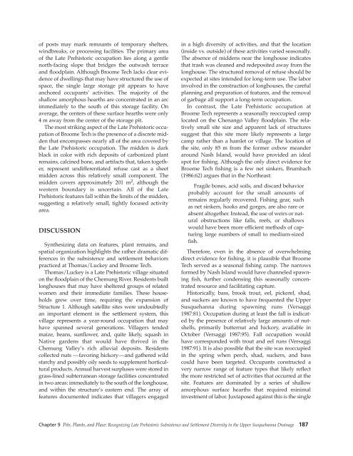 Northeast Subsistence-Settlement Change: A.D. 700 –1300