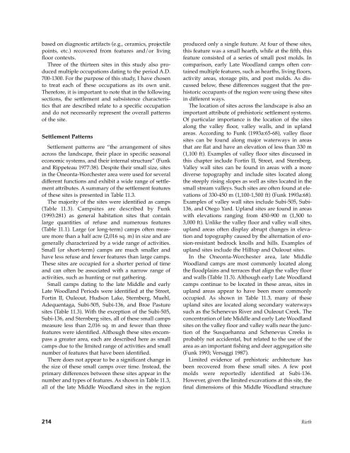 Northeast Subsistence-Settlement Change: A.D. 700 –1300