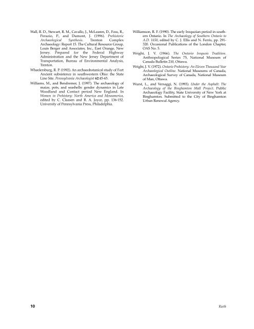 Northeast Subsistence-Settlement Change: A.D. 700 –1300