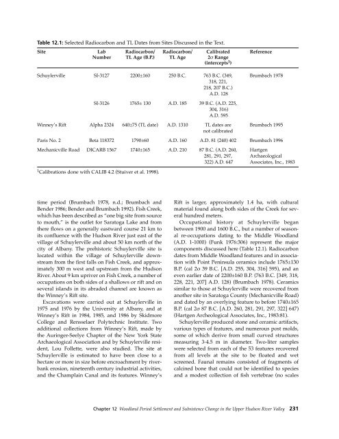 Northeast Subsistence-Settlement Change: A.D. 700 –1300