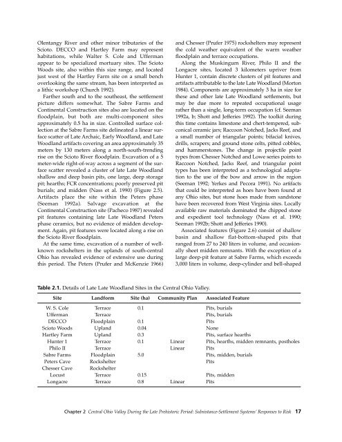 Northeast Subsistence-Settlement Change: A.D. 700 –1300