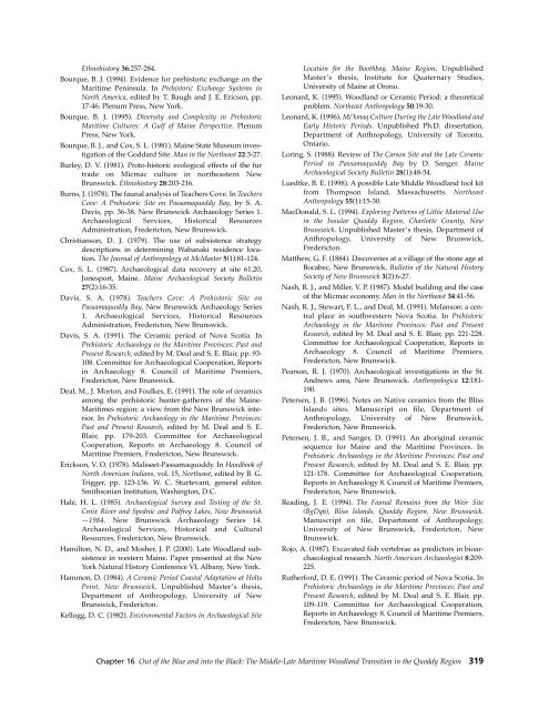 Northeast Subsistence-Settlement Change: A.D. 700 –1300