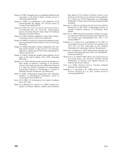 Northeast Subsistence-Settlement Change: A.D. 700 –1300