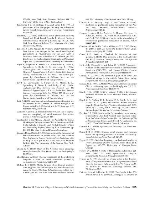 Northeast Subsistence-Settlement Change: A.D. 700 –1300