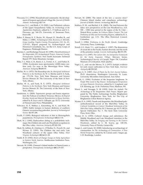 Northeast Subsistence-Settlement Change: A.D. 700 –1300