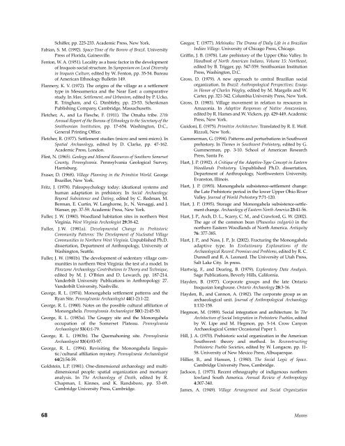 Northeast Subsistence-Settlement Change: A.D. 700 –1300