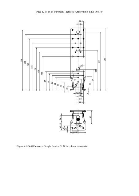 European Technical Approval ETA-09/0364 - ETA-Danmark