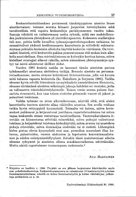 NyelvtudomÃ¡nyi kÃ¶zlemÃ©nyek 91. kÃ¶tet (1990)