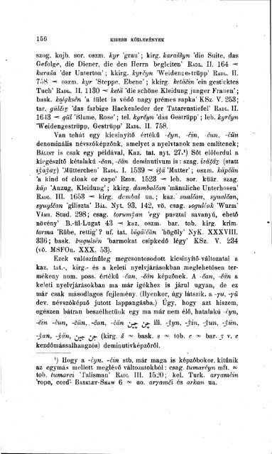 Nyelvtudományi közlemények 46. kötet (1923) - MTA ...