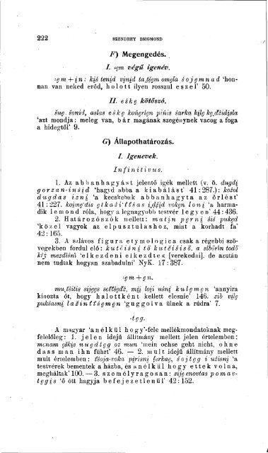 Nyelvtudományi közlemények 46. kötet (1923) - MTA ...