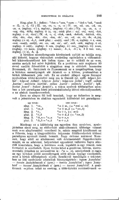 Nyelvtudományi közlemények 46. kötet (1923) - MTA ...