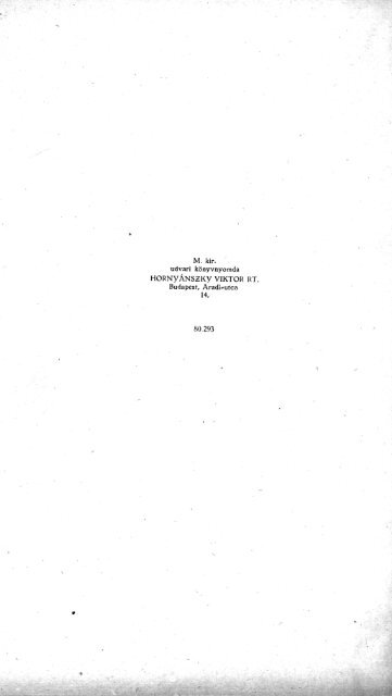 Nyelvtudományi közlemények 46. kötet (1923) - MTA ...