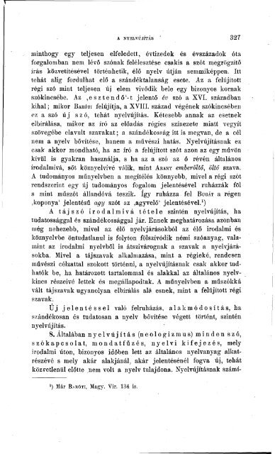 Nyelvtudományi közlemények 46. kötet (1923) - MTA ...