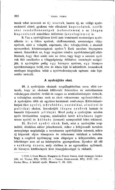 Nyelvtudományi közlemények 46. kötet (1923) - MTA ...