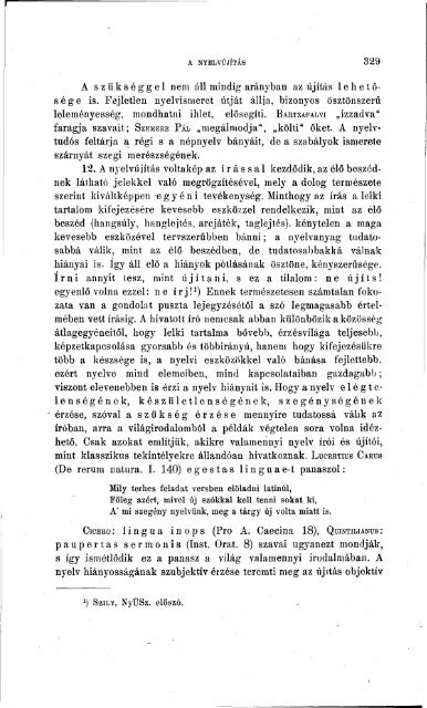 Nyelvtudományi közlemények 46. kötet (1923) - MTA ...