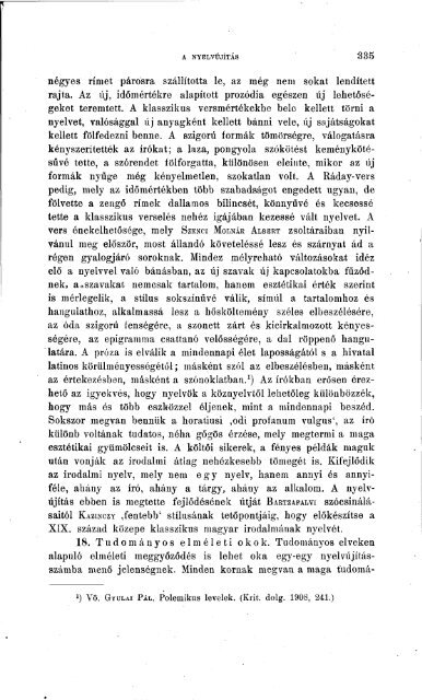 Nyelvtudományi közlemények 46. kötet (1923) - MTA ...