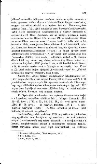 Nyelvtudományi közlemények 46. kötet (1923) - MTA ...