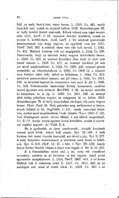 Nyelvtudományi közlemények 46. kötet (1923) - MTA ...