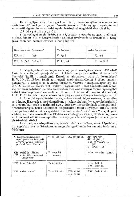 Nyelvtudományi közlemények 65. kötet (1963)