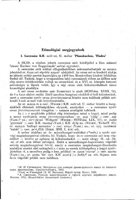 Nyelvtudományi közlemények 65. kötet (1963)