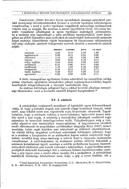 Nyelvtudományi közlemények 65. kötet (1963)