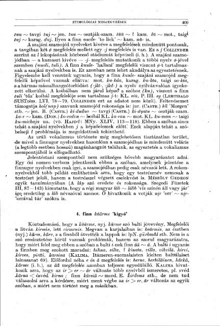 Nyelvtudományi közlemények 65. kötet (1963)